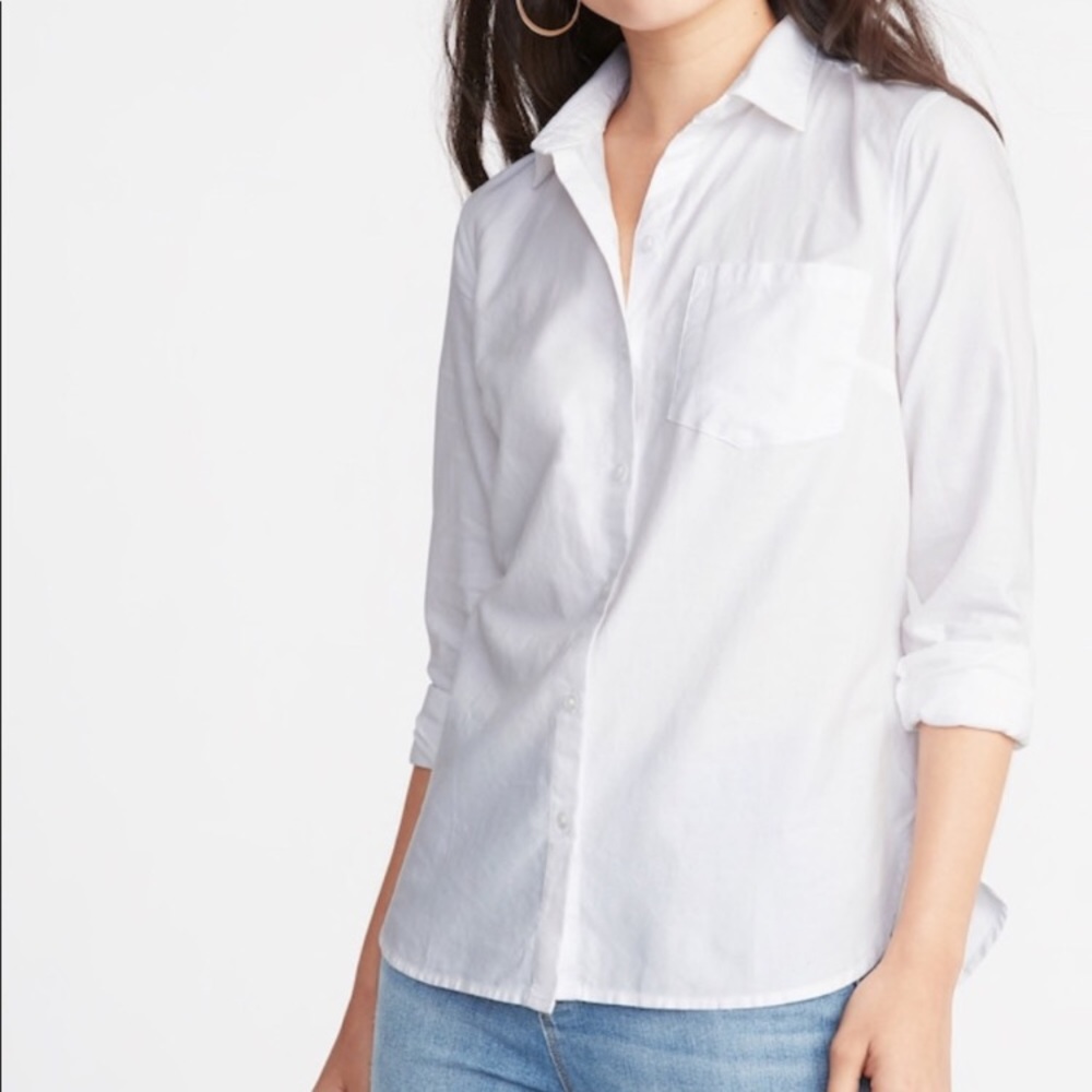 White button down - 100% cotton!